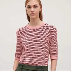 COS Short Sleeve Knit Top